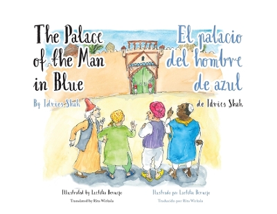 Book cover for The Palace of the Man in Blue / El palacio del hombre de azul