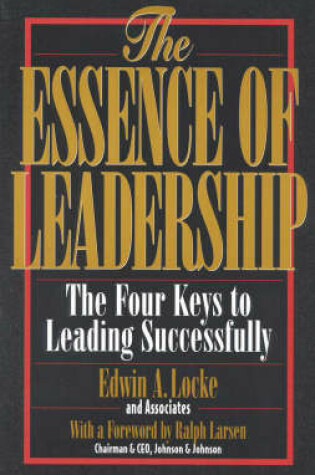 Cover of The Essence of Leadership