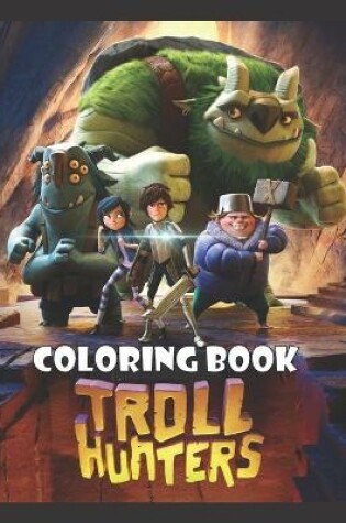 Cover of TROLL HUNTERS Coloring Book