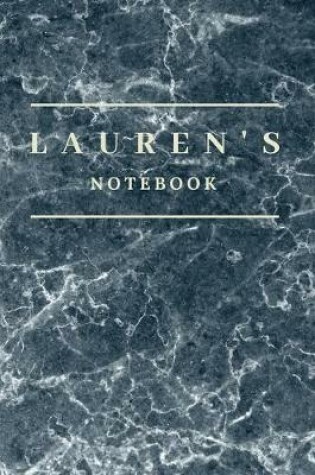 Cover of Lauren's Notebook