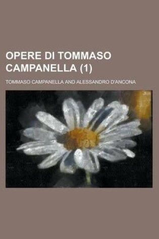 Cover of Opere Di Tommaso Campanella (1 )