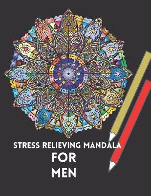 Book cover for Stress relieving mandala for men