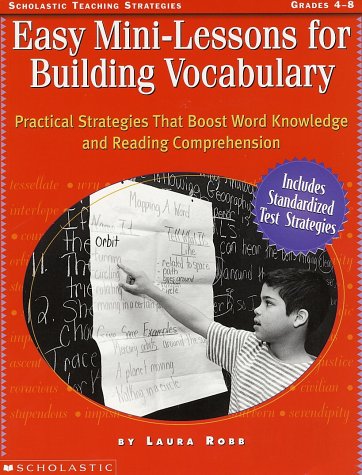 Book cover for Easy Mini-Lessons for Building Vocabulary