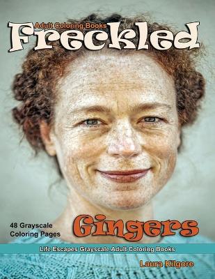 Book cover for Adult Coloring Books Freckled Gingers