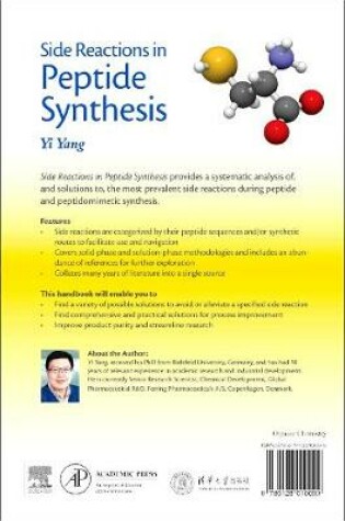 Cover of Side Reactions in Peptide Synthesis