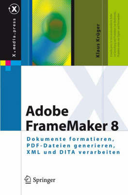 Cover of Adobe FrameMaker 8