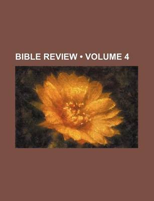 Book cover for Bible Review (Volume 4)