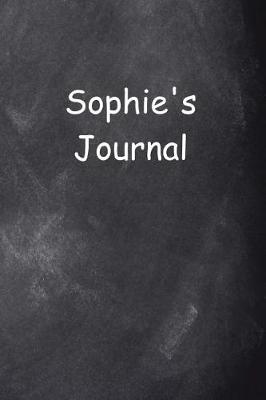 Cover of Sophie Personalized Name Journal Custom Name Gift Idea Sophie