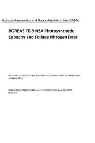 Cover of Boreas Te-9 Nsa Photosynthetic Capacity and Foliage Nitrogen Data