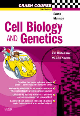 Book cover for Crash Course: Cell Biology and Genetics