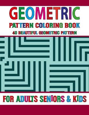Book cover for Geometric Pattern Coloring Book