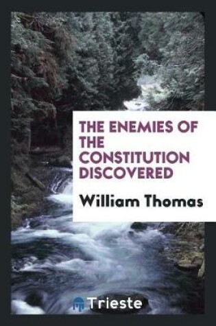 Cover of The Enemies of the Constitution Discovered