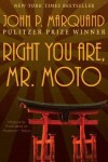 Book cover for Right You Are, Mr. Moto