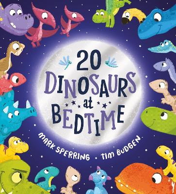 Book cover for Twenty Dinosaurs at Bedtime (PB)