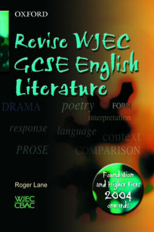 Cover of WJEC/CBAC GCSE English/English Literature