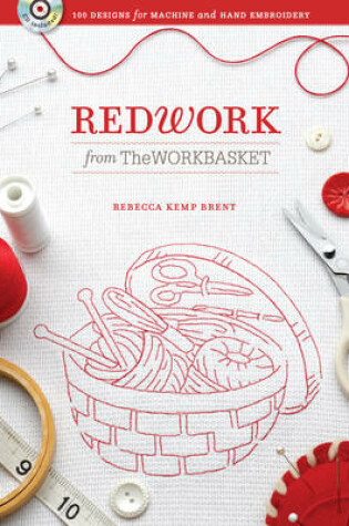 Cover of Redwork from The Workbasket