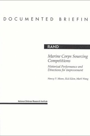 Cover of Marine Corps Sourcing Competitions