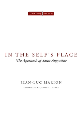 Book cover for In the Self's Place