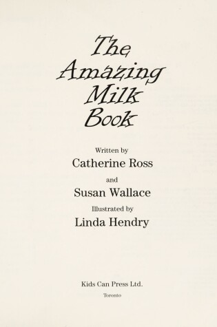 Cover of The Amazing Milk Book