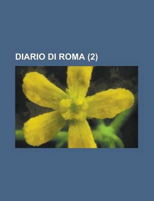 Book cover for Diario Di Roma (2 )