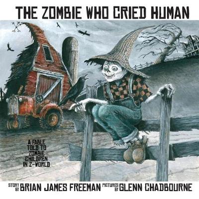 Book cover for The Zombie Who Cried Human