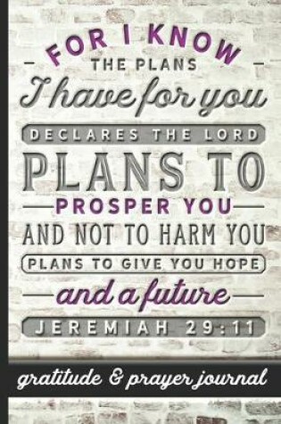 Cover of For I Know The Plans I Have For You - Jeremiah 29