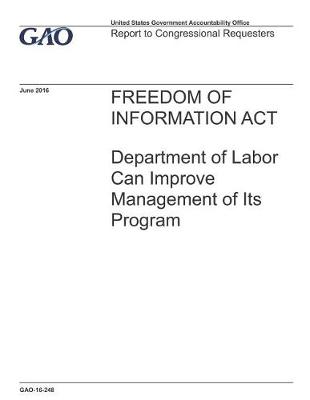 Book cover for Freedom of Information ACT