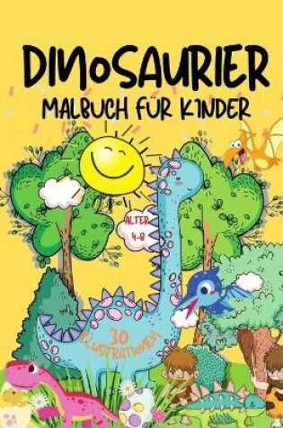 Cover of Dinosaurier-Malbuch für Kinder