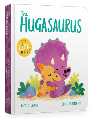 Book cover for The Hugasaurus Board Book