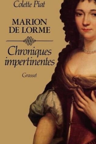 Cover of Marion de Lorme