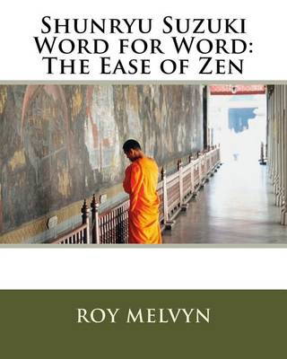 Book cover for Shunryu Suzuki Word for Word