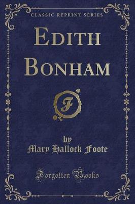 Book cover for Edith Bonham (Classic Reprint)