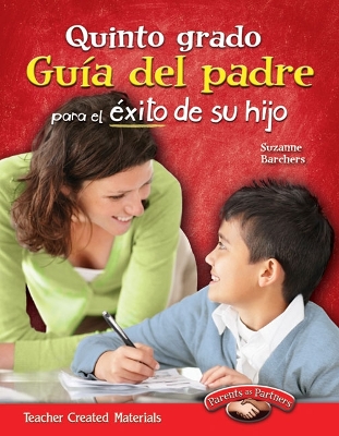 Cover of Quinto grado: Guia del padre para el exito de su hijo (Fifth Grade Parent Guide for Your Child's Success) (Spanish Version)