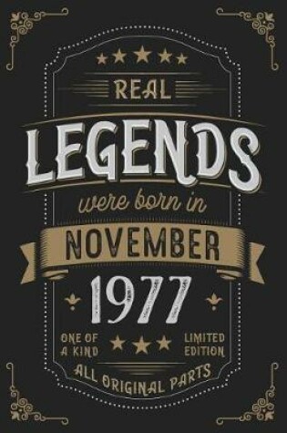 Cover of Real Legends were born in November 1977