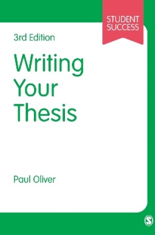 Cover of Writing Your Thesis