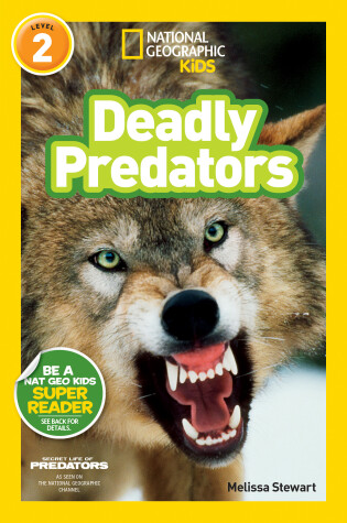 Cover of Deadly Predators (National Geographic Kids Readers, Level 2)