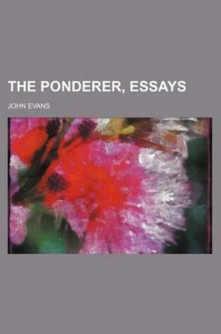 Cover of The Ponderer, Essays