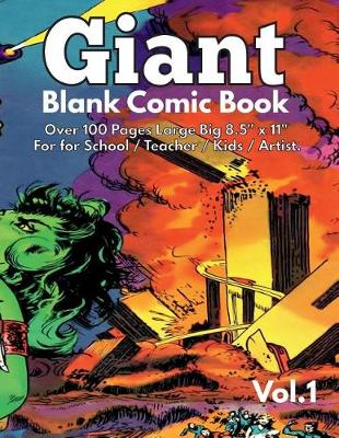Book cover for Giant Blank Comic Book Vol. 1