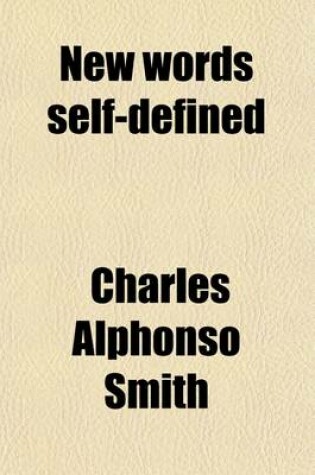 Cover of New Words Self-Defined