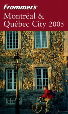 Book cover for Frommer's Montreal and Quebec City