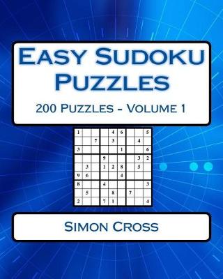 Book cover for Easy Sudoku Puzzles Volume 1