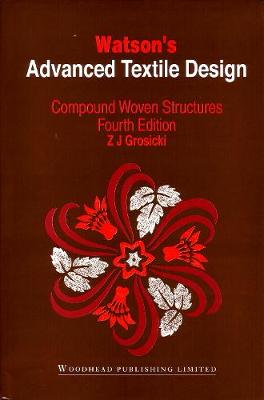 Book cover for Watson's Advanced Textile Design