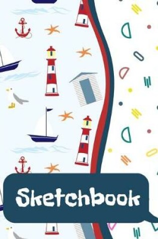 Cover of Sketchbook for Kids - Large Blank Sketch Notepad for Practice Drawing, Paint, Write, Doodle, Notes - Cute Cover for Kids 8.5 x 11 - 100 pages Book 23
