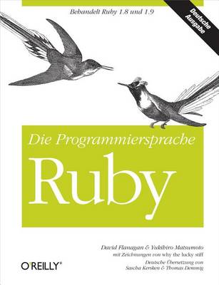 Book cover for Die Programmiersprache Ruby