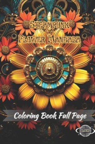 Cover of Steampunk Flower Mandala