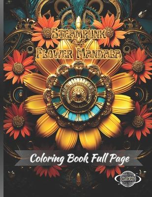 Book cover for Steampunk Flower Mandala