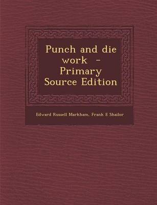 Book cover for Punch and Die Work
