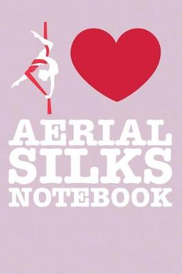 Book cover for Aerial Silks Notebook