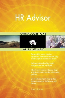 Book cover for HR Advisor Critical Questions Skills Assessment