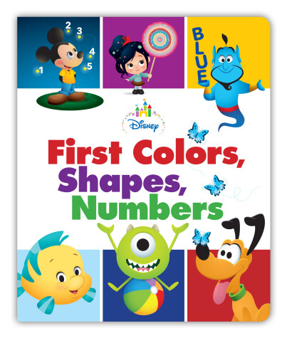Book cover for Disney Baby: First Colors, Shapes, Numbers